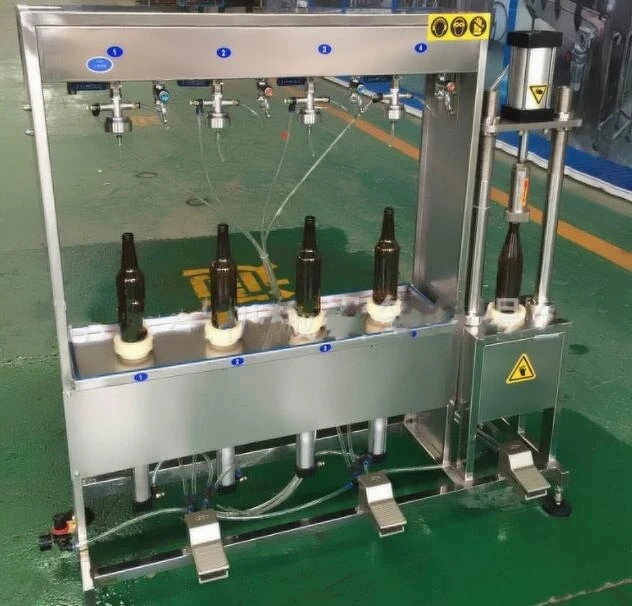 Small Beer Soda Carbonated Beverage Filling Capping Line