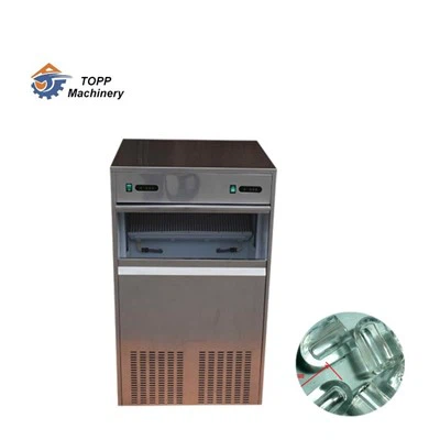 큐브 총알 제빙기 기계